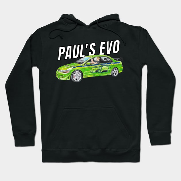 Paul's evo Hoodie by MOTOSHIFT